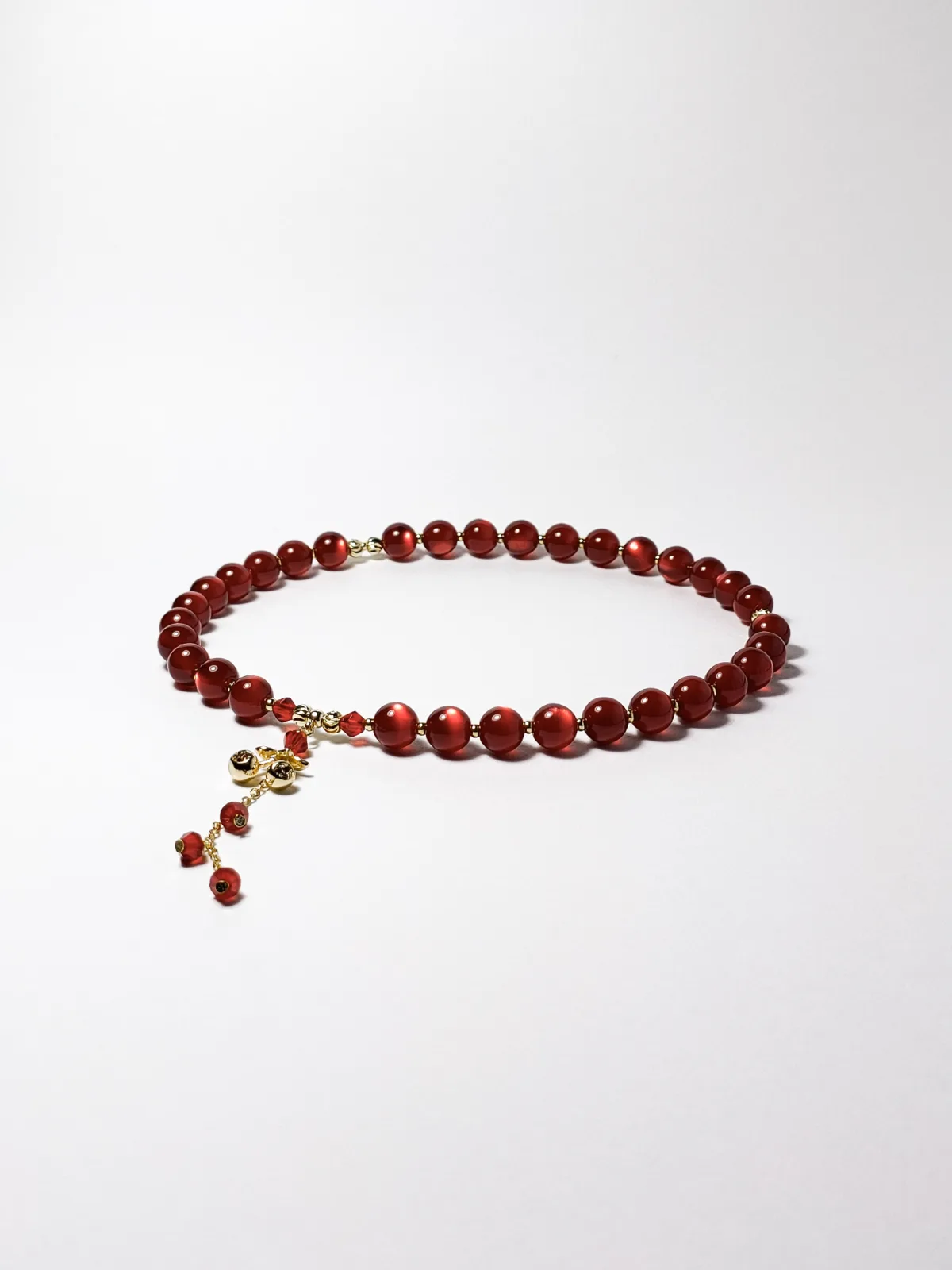 Crimson Harvest Beaded Tasbih